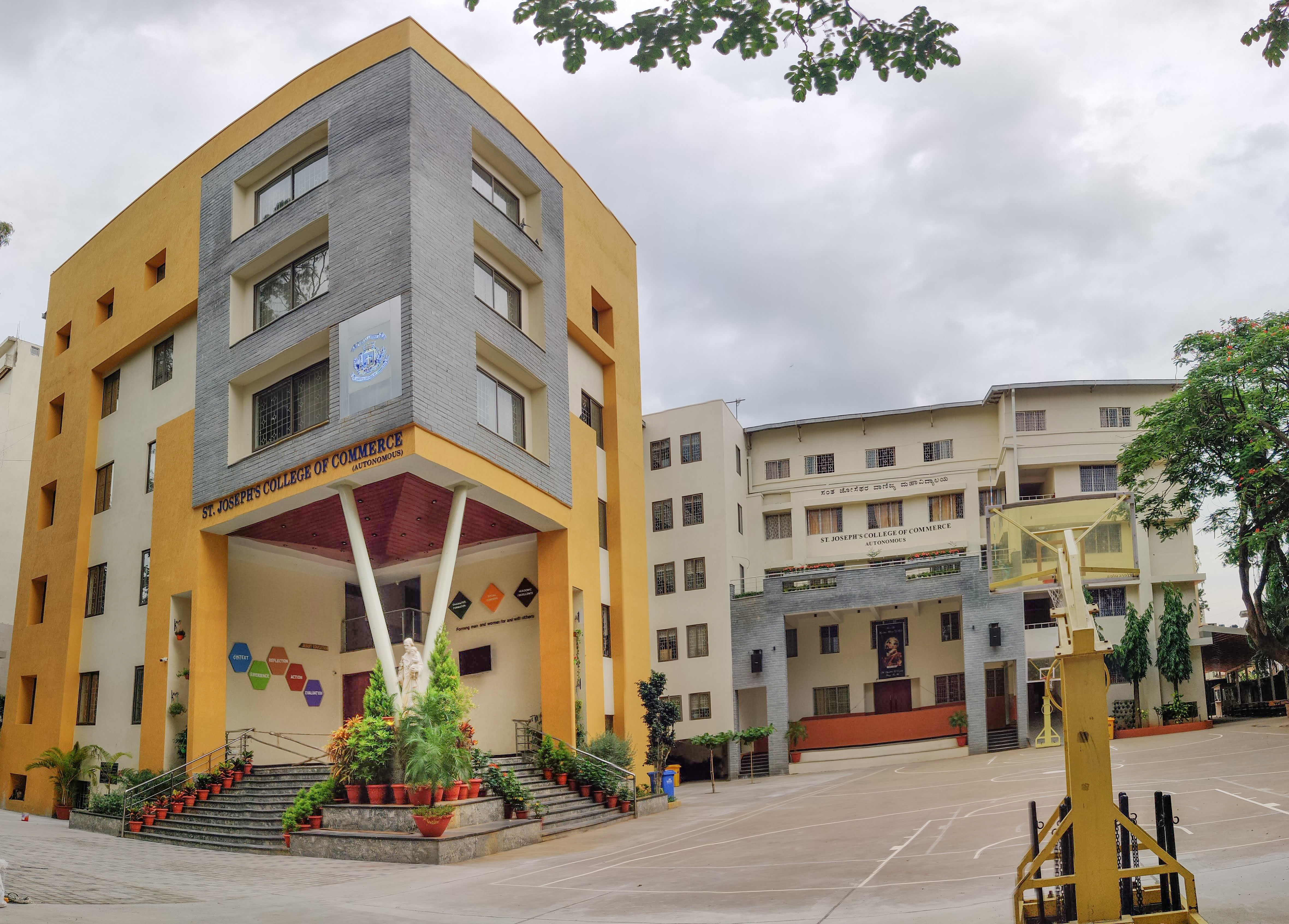 St. Joseph's College of Commerce campus buildings in Bengaluru